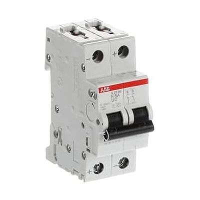 ABB Sistema Pro M Compact 2P 6A Interruptor Tipo K - Montaje en Carril DIN ABB Sistema Pro M Compact 2P 6A Interruptor Tipo K - Montaje en Carril DIN