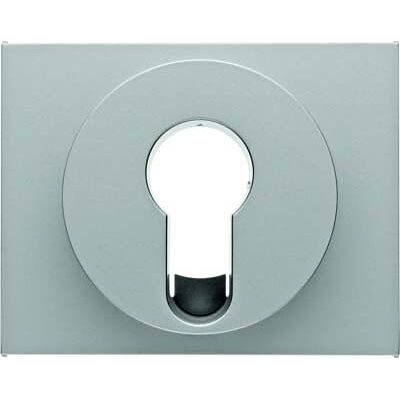 Hager Tapa para interruptor/pulsador de llave de persianas, sin impresión, K.5, alu Hager Tapa para interruptor/pulsador de llave de persianas, sin impresión, K.5, alu