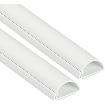 D-line Mini , Canaletas de plástico para cables de red y líneas eléctricas, Canaletas para cables eléctricos 2x 30mm (anch.) x 15mm (alt.) x 1-metro longitudes (2-metro) Blanco D-line Mini , Canaletas de plástico para cables de red y líneas eléctricas, Canaletas para cables eléctricos 2x 30mm (anch.) x 15mm (alt.) x 1-metro longitudes (2-metro) Blanco