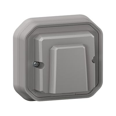 Legrand salida de cable con invernadero gris empotrado plexo Legrand salida de cable con invernadero gris empotrado plexo
