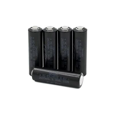 U-Power Master Cell ER14505 3.6V LS14500 AA – Batería de Litio Li-SOCl₂ 2600 mAh No Recargable Pack 5 Unidades Alta Duración U-Power Master Cell ER14505 3.6V LS14500 AA – Batería de Litio Li-SOCl₂ 2600 mAh No Recargable Pack 5 Unidades Alta Duración