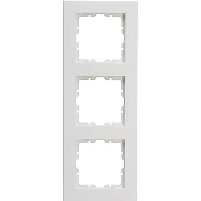 Kopp HK07 Pure Marco para 3 puertas (10 unidades), color blanco ártico mate Kopp HK07 Pure Marco para 3 puertas (10 unidades), color blanco ártico mate