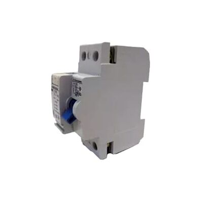 Zarivy Interruptor diferencial 1P+N 40A 30mA 6kA, protección contra sobrecargas, fugas y cortocircuitos; ideal para instalaciones eléctricas seguras. Zarivy Interruptor diferencial 1P+N 40A 30mA 6kA, protección contra sobrecargas, fugas y cortocircuitos; ideal para instalaciones eléctricas seguras.