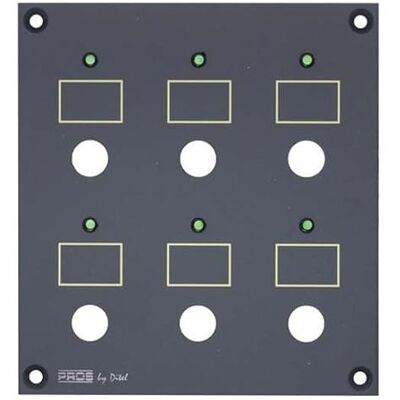 PROS MODULO para 6 FUSIBLES Term. REARMABLES PROS MODULO para 6 FUSIBLES Term. REARMABLES