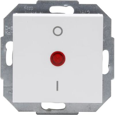 Kopp ATHENIS Interruptor de 2 polos blanco ártico mate, Kopp ATHENIS Interruptor de 2 polos blanco ártico mate,