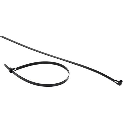 Kopp 50 bridas de 7,5 x 370 mm, material nailon poliamida 6.6, negro, resistente a los rayos UV y a la intemperie, Kopp 50 bridas de 7,5 x 370 mm, material nailon poliamida 6.6, negro, resistente a los rayos UV y a la intemperie,