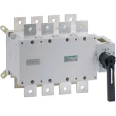Hager Conmut. I-0-II, 4x800A, accion. frontal Hager Conmut. I-0-II, 4x800A, accion. frontal