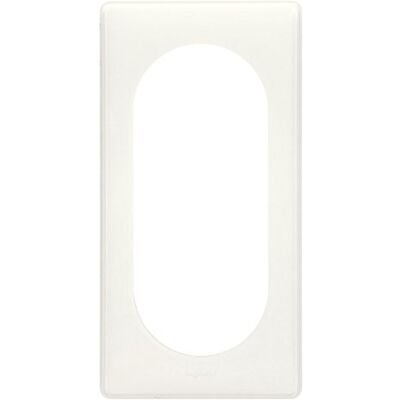Legrand Placa de celiana lacada, 4 a 5 módulos, acabado blanco Legrand Placa de celiana lacada, 4 a 5 módulos, acabado blanco