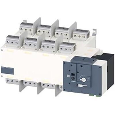 Siemens Interruptor de alimentación remoto RTSE, 3200 A, 4 pines frontal Siemens Interruptor de alimentación remoto RTSE, 3200 A, 4 pines frontal