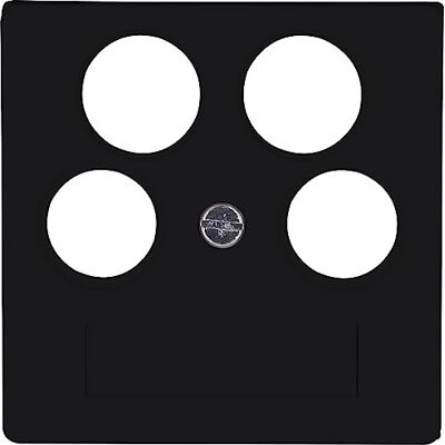 Kopp HK07 – Cubierta para antena TV/RV/2 x SAT, color: negro mate – (5 unidades) Kopp HK07 – Cubierta para antena TV/RV/2 x SAT, color: negro mate – (5 unidades)
