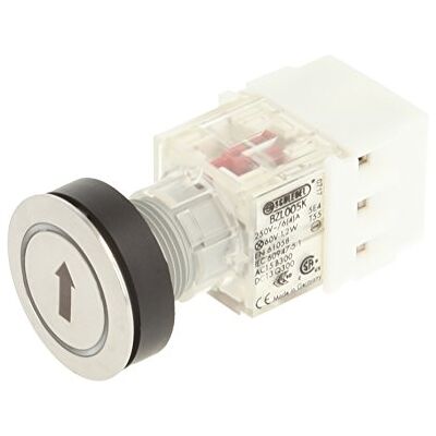 Schlegel Mazo Impresión botón anillo Acero Inoxidable, iluminación, rotulación Símbolo Flecha, iluminado tast Contacto donante 2 Abridor y rosca, LED 24 V, color blanco (2 unidades) Schlegel Mazo Impresión botón anillo Acero Inoxidable, iluminación, rotulación Símbolo Flecha, iluminado tast Contacto donante 2 Abridor y rosca, LED 24 V, color blanco (2 unidades)