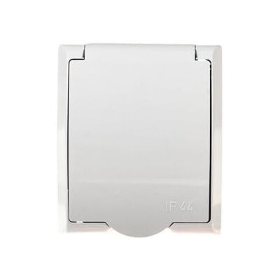 Ospel Toma de Corriente (Blanco, IP44, 16 A, 60 mm, 52 mm, 70 mm) Ospel Toma de Corriente (Blanco, IP44, 16 A, 60 mm, 52 mm, 70 mm)