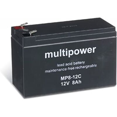 Powery Batería Plomo 12V 8Ah Powery Batería Plomo 12V 8Ah