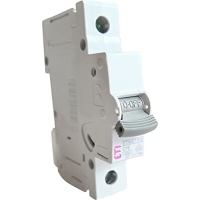 as - Schwabe as Schwabe ETI Interruptor diferencial, 1 polo, C16A, para montaje en carril DIN IP20, color blanco as - Schwabe as Schwabe ETI Interruptor diferencial, 1 polo, C16A, para montaje en carril DIN IP20, color blanco