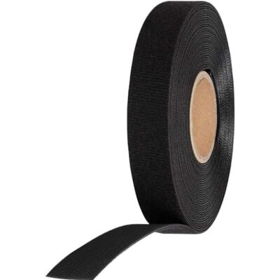 KLEIN TOOLS Rollo de cinta de repuesto para dispensador de gancho y bucle Klein, 25 pies x 3/4 pulgadas, color negro KLEIN TOOLS Rollo de cinta de repuesto para dispensador de gancho y bucle Klein, 25 pies x 3/4 pulgadas, color negro