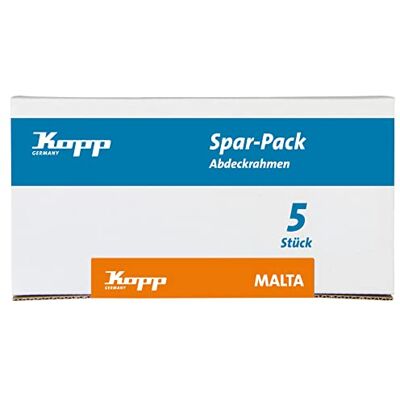 Kopp Marco embellecedor, Plata, 5 Stück Kopp Marco embellecedor, Plata, 5 Stück