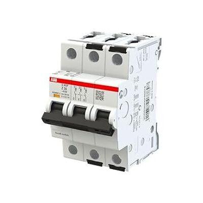 ABB S300P Disyuntor tipo Z, polo 3 3 A, 415 V, capacidad de desconexión 100 kA System Pro M Compact ABB S300P Disyuntor tipo Z, polo 3 3 A, 415 V, capacidad de desconexión 100 kA System Pro M Compact