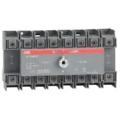 ABB -entrelec Interruptor conmutador ot100f4 contactos montaje sobre perfil din ABB -entrelec Interruptor conmutador ot100f4 contactos montaje sobre perfil din