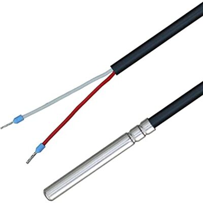 iOVEO PT1000 Sensor de inmersión, cable PUR (poliuretano), resistente al agua (IP68), 2 metros iOVEO PT1000 Sensor de inmersión, cable PUR (poliuretano), resistente al agua (IP68), 2 metros