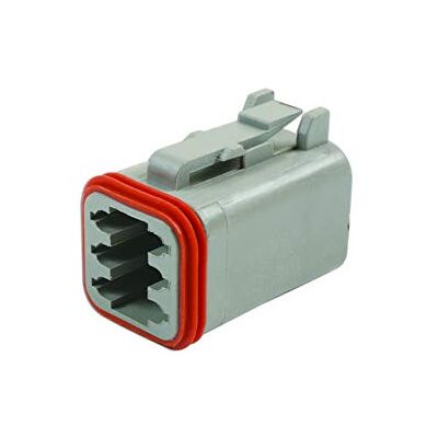 Connect Deutsch 6 Pin Plug or Kit 8pc Connect Deutsch 6 Pin Plug or Kit 8pc