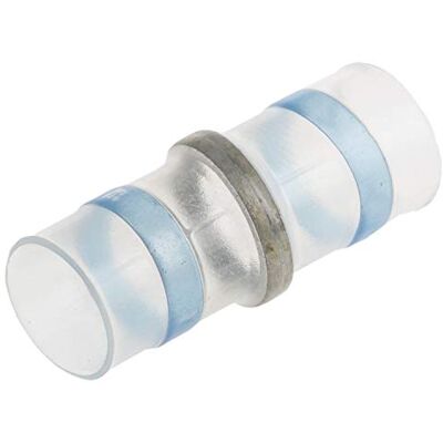 RS PRO Manguito de soldadura de 5,8 mm/,5 mm, 35,5 mm de longitud, kV, diámetro 5,8 → ,5 mm, polietileno azul de baja densidad, pieza, paquete de 25 unidades RS PRO Manguito de soldadura de 5,8 mm/,5 mm, 35,5 mm de longitud, kV, diámetro 5,8 → ,5 mm, polietileno azul de baja densidad, pieza, paquete de 25 unidades