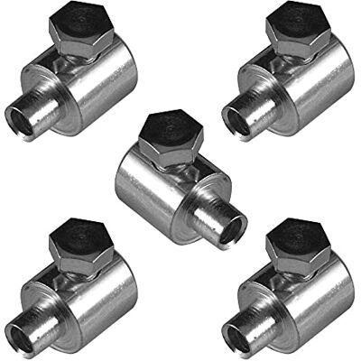 cyclingcolors Abrazadera de Cable de Freno, 8mm x 13mm, Paquete de 5 cyclingcolors Abrazadera de Cable de Freno, 8mm x 13mm, Paquete de 5