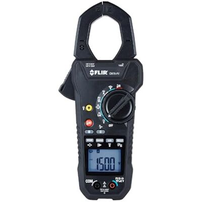 FLIR Pinza amperimétrica solar, CAT III 1500 V con conectividad METERLiNK: diseñada para inspecciones eléctricas comerciales e industriales FLIR Pinza amperimétrica solar, CAT III 1500 V con conectividad METERLiNK: diseñada para inspecciones eléctricas comerciales e industriales