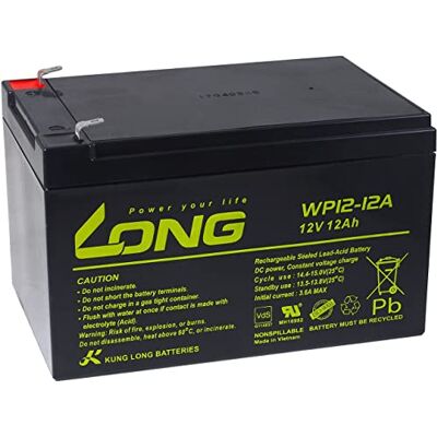 Powery KungLong Batería Plomo WP12-12A VDS Powery KungLong Batería Plomo WP12-12A VDS