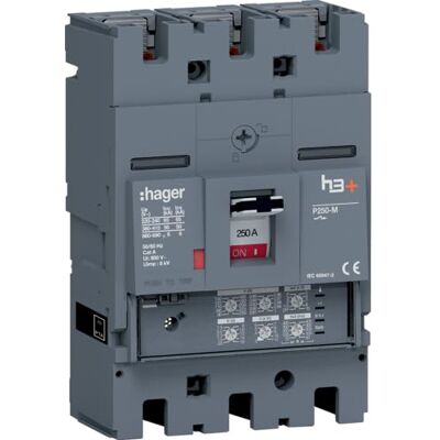 Hager HMT250JR - Interruptor automático 250A Hager HMT250JR - Interruptor automático 250A