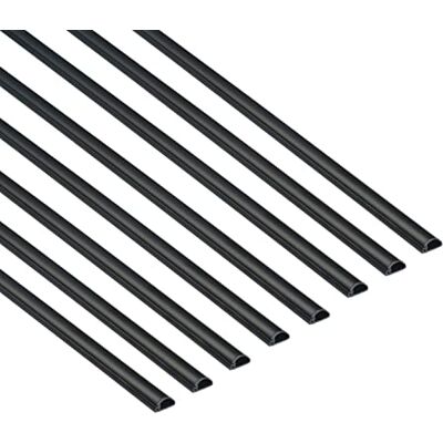 D-line Micro+ Passacavi - 20mm x 10mm - 8x 1m Longitudes - Negro - Multipack D-line Micro+ Passacavi - 20mm x 10mm - 8x 1m Longitudes - Negro - Multipack