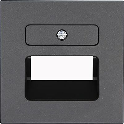 Kopp HK07 Cubierta UAE, salida inclinada, 1-2 conexiones, color: antracita, 5 unidades, Kopp HK07 Cubierta UAE, salida inclinada, 1-2 conexiones, color: antracita, 5 unidades,