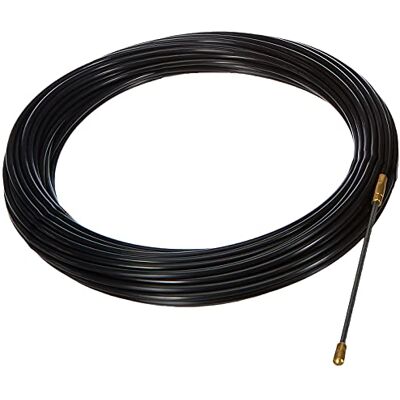 Electraline Guía pasahílos (nailon, 20 m), color negro Electraline Guía pasahílos (nailon, 20 m), color negro