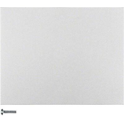 Hager Tecla simple para interruptores/reguladores, serie berker K.5 de , aluminio Hager Tecla simple para interruptores/reguladores, serie berker K.5 de , aluminio