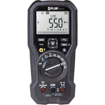 FLIR Insulation Tester and Digital Multimeter FLIR Insulation Tester and Digital Multimeter