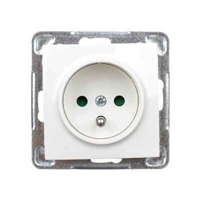 Ospel Toma de Corriente IP20, 16 A, 71 mm, 37 mm, 71 mm, 74 g Ospel Toma de Corriente IP20, 16 A, 71 mm, 37 mm, 71 mm, 74 g