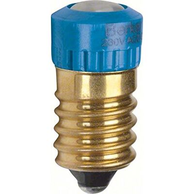 Hager Lámp. LED E14 azul Hager Lámp. LED E14 azul