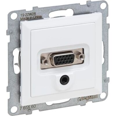 Legrand LEGR Unidad de conexión, Pulsador + Interruptor, Blanco - Unidad de conexión Legrand LEGR Unidad de conexión, Pulsador + Interruptor, Blanco - Unidad de conexión