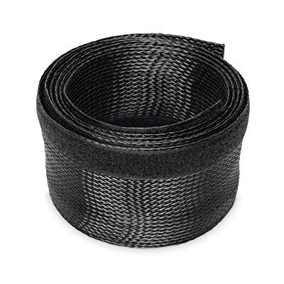 Digitus Tubo universal para cables 2m Corte a medida, Cinta de gancho y bucle, Estirable, Contratación, Tejido sintético Negro Digitus Tubo universal para cables 2m Corte a medida, Cinta de gancho y bucle, Estirable, Contratación, Tejido sintético Negro