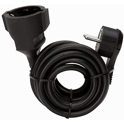 Kopp Alargador de cables, color: negro Kopp Alargador de cables, color: negro
