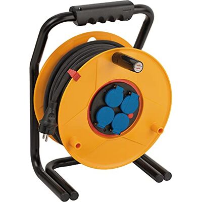 Brennenstuhl Brobusta Bretec IP44 Cable alargador (40 m, para exterior e interior, fabricado en Alemania), color amarillo Brennenstuhl Brobusta Bretec IP44 Cable alargador (40 m, para exterior e interior, fabricado en Alemania), color amarillo