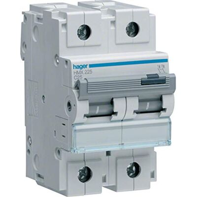 Hager Int.aut.X 2P 25A C-50kA Hager Int.aut.X 2P 25A C-50kA
