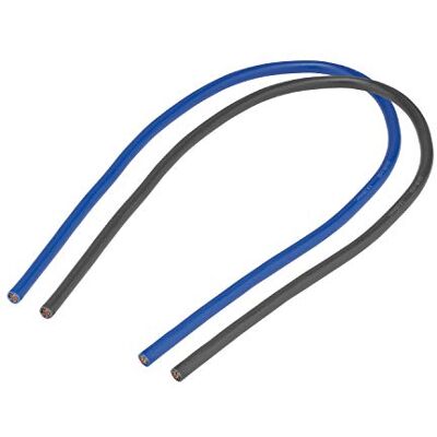 DEBFLEX Bobina de Cable Bobina de Cable Eléctrico Corona de Cable Cordón de Cable Eléctrico 60 cm 16 mm² (Tipo H07VK) Azul/Negro DEBFLEX Bobina de Cable Bobina de Cable Eléctrico Corona de Cable Cordón de Cable Eléctrico 60 cm 16 mm² (Tipo H07VK) Azul/Negro