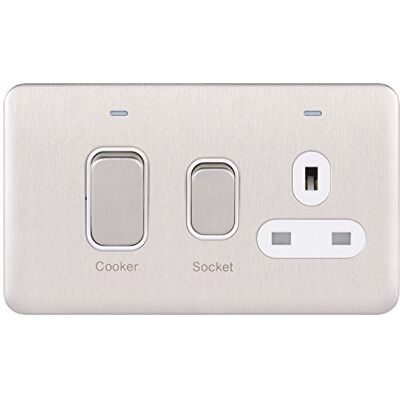 Schneider Lisse 45a Unidad de Control para Cocina - Acero inoxidable Schneider Lisse 45a Unidad de Control para Cocina - Acero inoxidable