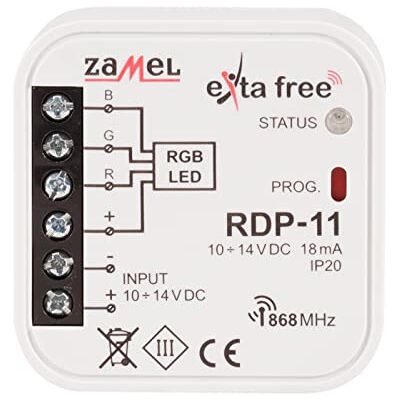 EXTA FREE Zamel RDP-11 Negro Controlador inalámbrico EXTA FREE Zamel RDP-11 Negro Controlador inalámbrico