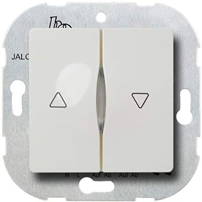 Ehmann Rollo Comfort-Interruptor para persianas (24/7, Programa Diario y semanal, 50 x 50 cm), Color Blanco Ehmann Rollo Comfort-Interruptor para persianas (24/7, Programa Diario y semanal, 50 x 50 cm), Color Blanco