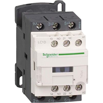 Schneider Electric TeSys D Contactor, 3P, AC-3, <=440V, 12A, Bobina 230VCA, Anillo, 86mm x 45mm x 77mm Schneider Electric TeSys D Contactor, 3P, AC-3, <=440V, 12A, Bobina 230VCA, Anillo, 86mm x 45mm x 77mm