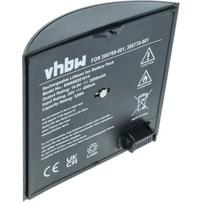 vhbw Batería reemplaza Bose 300770-001, 4ICR19/66 para Altavoces, Cajas acústicas (2200 mAh, 16,8 V, Li-Ion) vhbw Batería reemplaza Bose 300770-001, 4ICR19/66 para Altavoces, Cajas acústicas (2200 mAh, 16,8 V, Li-Ion)