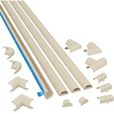 D-Line - 2010KIT003 - 20 x 10 mm - 4 x 1 m - Canal de cables D-Line - 2010KIT003 - 20 x 10 mm - 4 x 1 m - Canal de cables