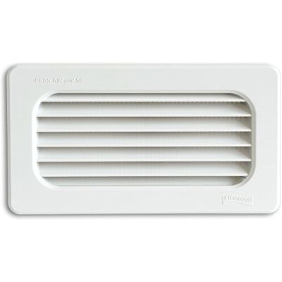 La Ventilazione La ventilación Rejilla Terminal 180 x 100 mm de ABS de integrado, blanco La Ventilazione La ventilación Rejilla Terminal 180 x 100 mm de ABS de integrado, blanco