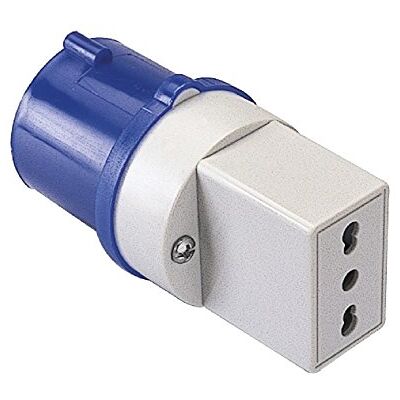 Poly Pool PP0639S Adaptador de Corriente Industrial - Estándar Italiano IP20 Poly Pool PP0639S Adaptador de Corriente Industrial - Estándar Italiano IP20